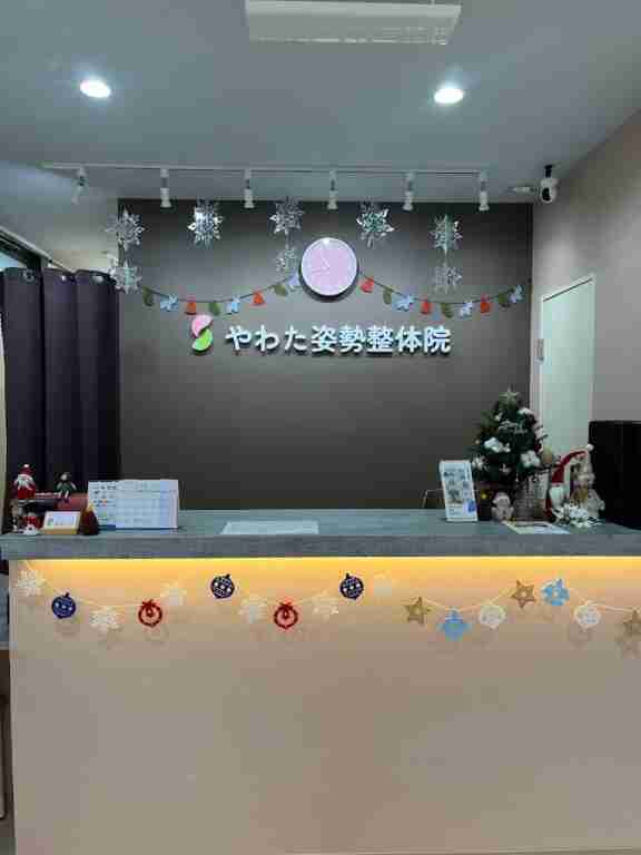 クリスマス受付装飾