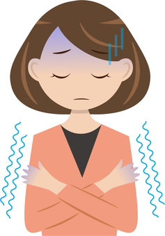 寒いイメージイラスト